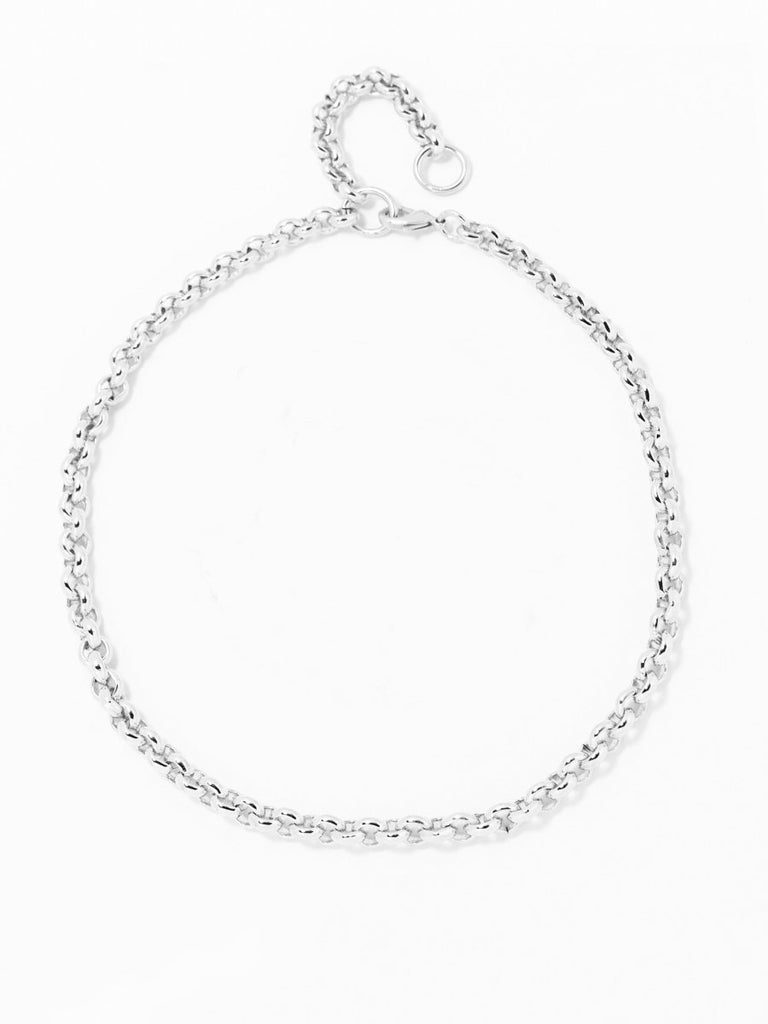 Ketten - Statement Rollo - Gliederkette | Damen - Halskette 42 cm + Verlängerung - K314 - Beau Soleil Jewelry